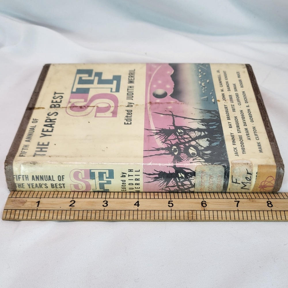 Fifth Annual of The Year's Best SF Science Fiction 1960 HC DJ Ex Libris - Picture 14 of 14